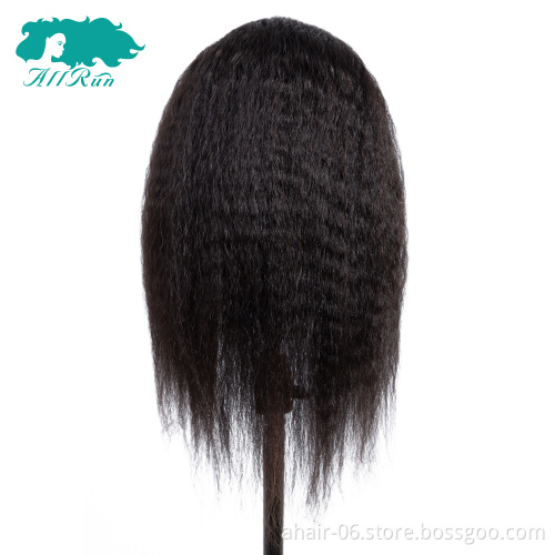 Kinky Straight 360 Lace Wigs ,10-28 Inch 10A 100% Raw Brazilian Virgin Human Hair In Stock, Can Be Used For At Least 3 Years